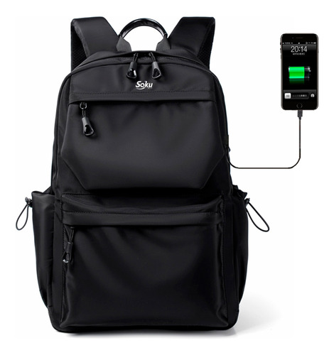 Soku Mochila Ligera Moda Escolar Japonesa Para iPad 14in