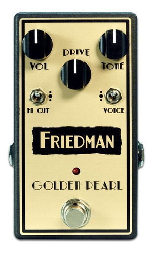 Pedal Friedman Golden Pearl Overdrive - Usa C/ Nfe  Garantia