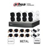 Kit Cctv Videovigilancia 8 Canales Pentahíbrido 1080 