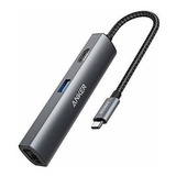 Hub Adaptador Anker Usb C 5 En 1 Usb C Con 4k Usb C A Hdmi