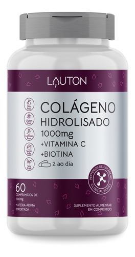 Colageno Hidrolisado Premium Com Vit C + Biotina Concentrado