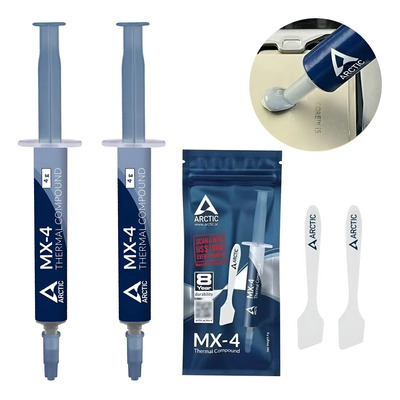 Pasta Térmica Mx-4 4g Disipador Térmico Pasta De Cpu 2pcs | Meses sin interés