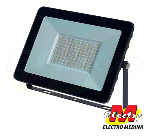 Reflector Proyector 100w Led Fria Intemperie Electro Medina