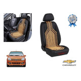 Cubre Respaldo Asiento Bolitas De Madera Chevy C2 2006