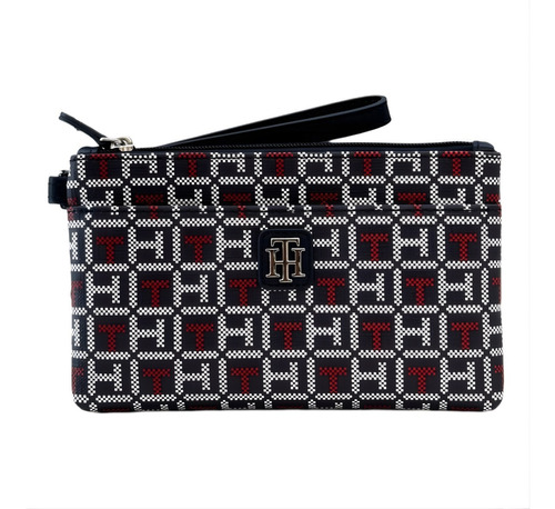 Muñequera Cartera Wrislet Tommy Hilfiger Color Azul Oscuro