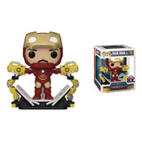 Funko Pop Iron Man 2 Iron Man With Gantry Exclusivo Glow Se