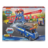 Pistas Y Lanzador Spin Master Paw Patrol Truck Stop Hq Color Multicolor