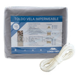 Vela Sombreadora Toldo Impermeable 2x3 + Kit De Instalación