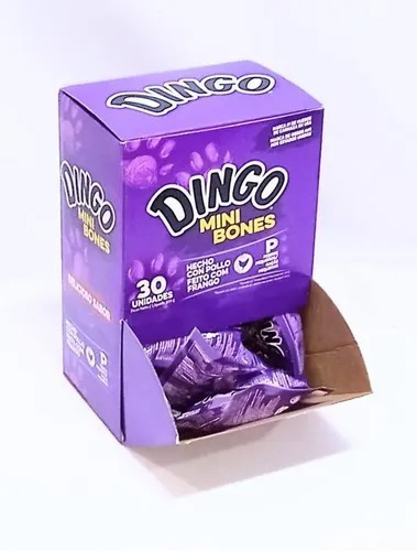 Dingo Mini Bones Snack Golosina Pollo X30u Para Perro Pequeñ