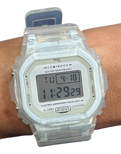 Reloj Aiwa Digital Unisex Sumerg Crono Alarm-taggershop F