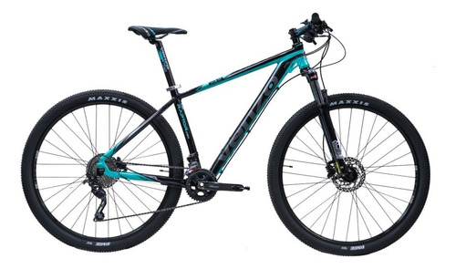 Mountain Bike Venzo Raptor Exo R29 M 18v Frenos De Disco Hidráulico Cambios Sensah Color Negro/celeste  