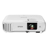 Projetor De Vídeo Branco Epson Powerlite X49, Xga 3600 Lúmens