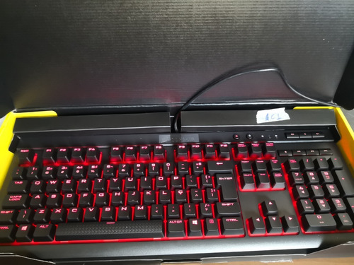 Teclado Corsair K68 Abnt C1 Só Acende Vermelho