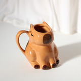 Caneca Capivara Cerâmica Formato 3d 