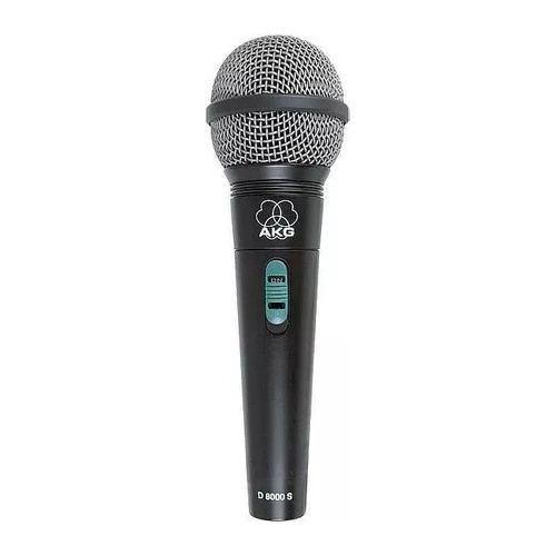Microfono Akg D8000s Vocal Dinamico Voces C/ Funda Y Pipeta