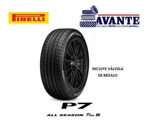 Llanta 205/50r17 Pirelli P7 All Season Plus 3 93v Blk Xl