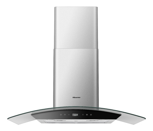 Campana Hisense De Pared Hhw902ws Con Vidrio Curvo 