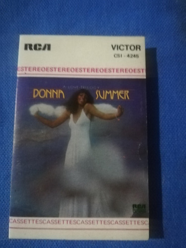 Donna Summer Cassette A Love Trilogy Casette
