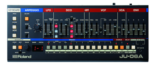 Roland Módulo De Sonido Ju-06a Con 8 Parches + 8 Bancos