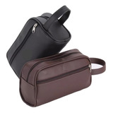 Necessaire Masculina Organizador Mala Viagem Couro Ref: 834