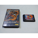 Alien Storm Com Caixa Original Mega Drive Genesis Original