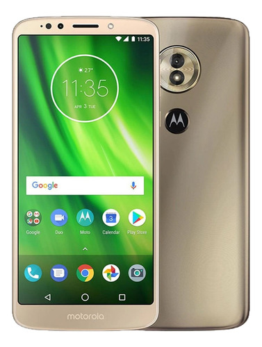 Motorola G6 Play Liberado 32gb 3gb Ram Dorado 