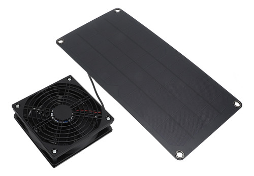 Mini Ventilador Solar De 10 W Para Exteriores, Panel Solar