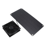 Mini Ventilador Solar De 10 W Para Exteriores, Panel Solar