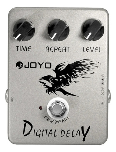 Digital Delay Joyo Jf-08 True Bypass Pedal Para Guitarra
