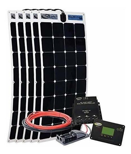 Go Power! Gp-flex-500 Kit Solar 500w Flexible.