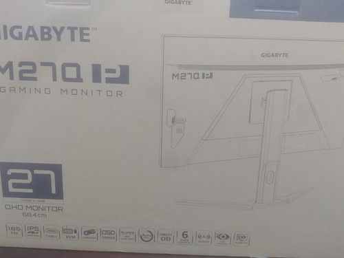 Monitor Gamer Gigabyte 27 M27qp Qhd Ips 170hz (2 Meses Uso)