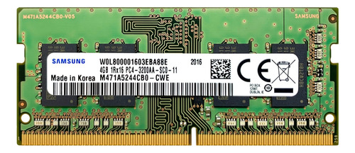 Memoria Ram Sodimm Ddr4 4gb 3200 Mhz Notebook Netbook