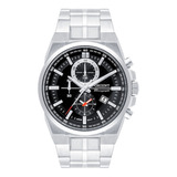 Relógio Orient Masculino Cronógrafo Prata Mbssc224 P1sx