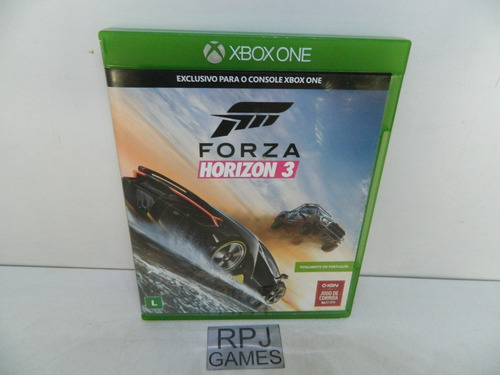 Forza Horizon 3 - Caixa Vazia S/ O Cd - Xbox One - Loja Rj