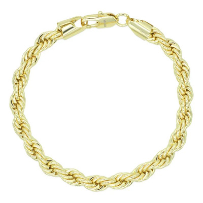 Pulsera Marqueza Torsal Oro Laminado 18k Broche Perico. | Meses sin interés