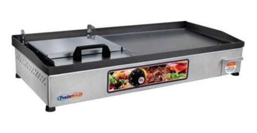 Chapa Chapeira De Lanche Hot Dog 70x30 Inox Eletrica