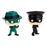 Pack C/2 Funko Pop Serie Besouro Verde Green Hornet E Kato