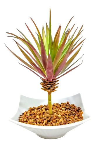 Mini Bonsai Yucca - Arvore Pequena Palmeira Decoração Decoracao Vaso Arranjo Sala Decorativo