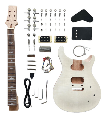 Dbl Kit De Guitarra Electrica Estilo Prs, 6 Cuerdas Para Die