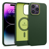 Funda Caseology Nano Pop Magsafe Para iPhone 14 Pro - Verde