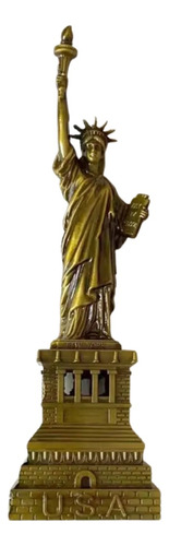 Estatua De La Libertad Figura Decorativa Adorno Oficina Casa