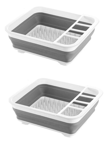 Escurridor De Cocina Plegable, 2 Unidades, Estante Para Cubi