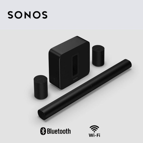 Home Theater Sonos 5.1 Set With Arc, Era 100 Y Sub G3 Negro
