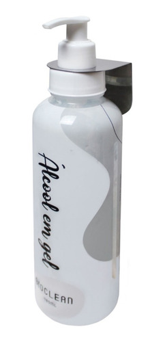 Bioclean - Dispenser Pump Com Suporte Inox Para Parede 