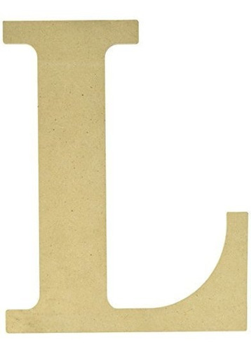 Mpi Mdf Classic Font Letras Y Números De Madera, De 9,5 PuLG