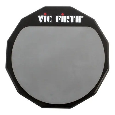 Practicador 6 Pulgadas Para Bat. Vic Firth Pad6 Color Gris negro | Envío gratis