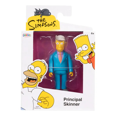 Figura De Los Simpsons Principal Skinner. 7 Cm Jakks Pacific | Envío gratis