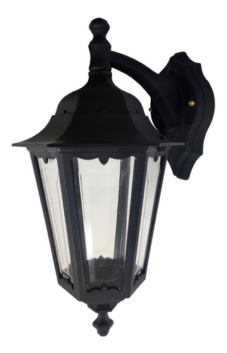 Farol Colonial De Pared 6 Caras Apto Exterior Ideal Jardin