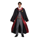 Disguise Disfraz De Harry Potter Deluxe Para Hombre, Negro Y