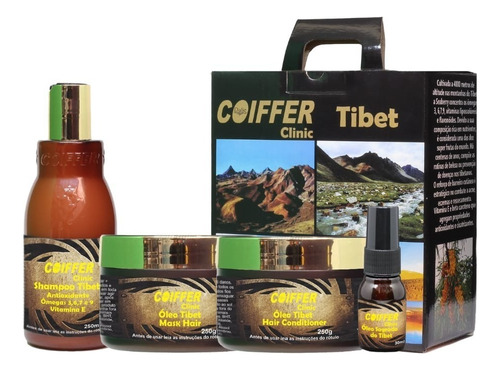 Kit Cliente Tibet Coiffer Tratamento Capilar Profissional